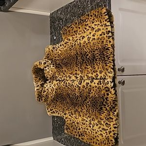 Animal Print Reversible Vest